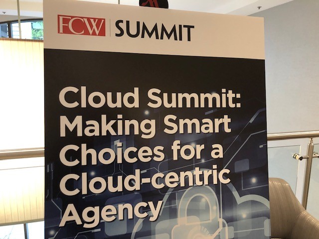 FCW Cloud Summit poster